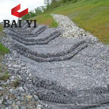 Galvanisierte oder Pvc-beschichtete Gabion Reno Matratze